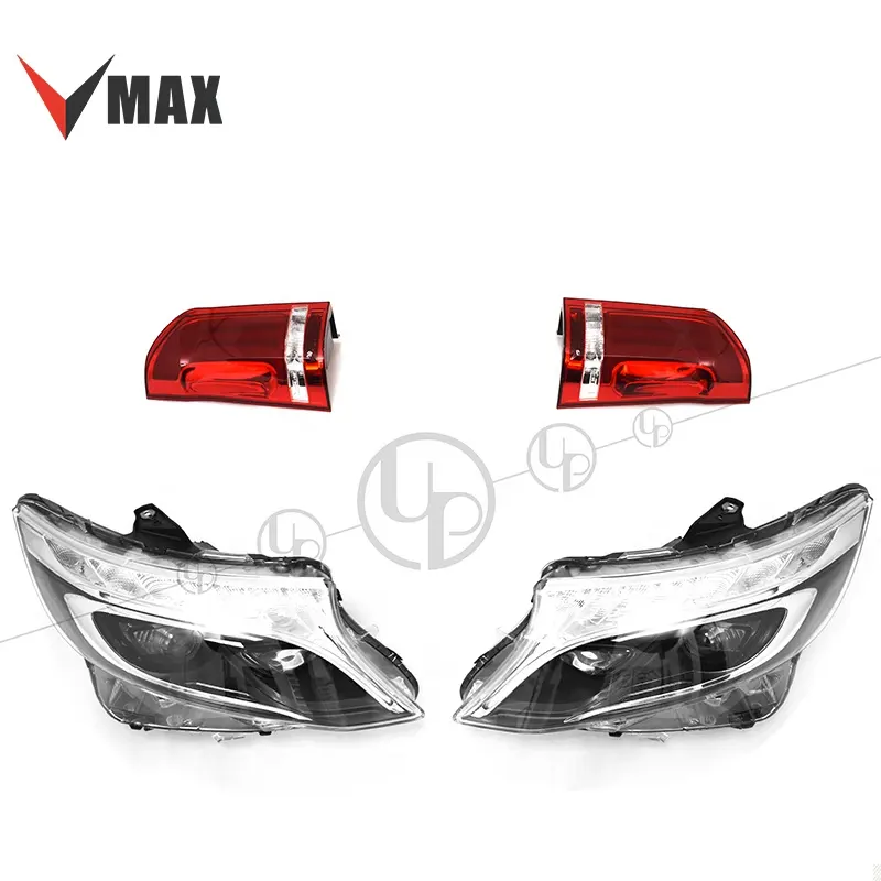 V class Head lamp and Taillamp for V class W447 vito head light and tail lights with LED