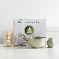Ensemble de thé Matcha Xuanhui en céramique avec bol à bec verseur et fouet Chasen 100 dents de style japonais