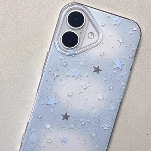 Funda para Teléfono con Diseño Artístico de Halo Azul y <span class=keywords><strong>Blanco</strong></span>, Antihuellas, Compatible con <span class=keywords><strong>iPhone</strong></span> 17, 16 Pro Max, 15, 14, Nuevo Modelo <span class=keywords><strong>13</strong></span> - Product Image 2