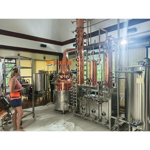 TW mesin pembuat anggur tembaga 300L, penyuling Rum Destilator Alchool Alembic Moonshine masih untuk penggunaan komersial atau kerajinan - Product Image 2