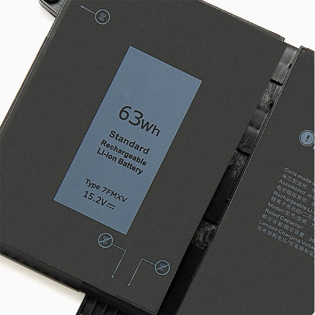 Applicable to for 5320 7520 7320 7420 9JM71 7FMXV P134G Rechargeable Lithium Laptop Batteries