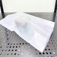 Sac plat à extrémité ouverte en PE de qualité supérieure, transparent, robuste, résistant à l'humidité, de qualité export, antirouille, pour l'emballage des pièces en acier sur ligne de conditionnement