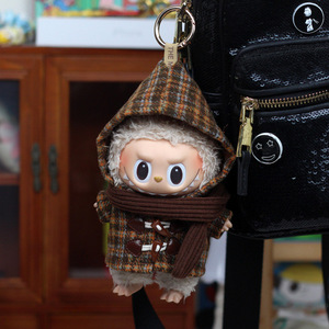 Labyrinth <b>Doll</b> Clothes Hooded Horn Coat With Scarf For 8 13 Years Unisex Vinyl <b>Doll</b> Outfit Zhejiang Made - Product Image 1