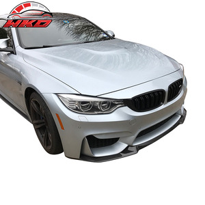 Convient pour BMW M3 F80 M4 F82 F83 2015-2020, lèvre de pare-chocs avant style CS en fibre de carbone - Product Image 2