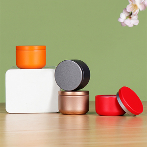 Petits ronds/carrés <span class=keywords><strong>Orange</strong></span> or bonbons épices emballage de thé en vrac boîtes à thé boîte à thé - Product Image 3