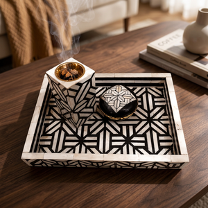 Quemador de Incienso de Madera Ecológico de Estilo Oriental, Diseño Único, Quemador de Bakhoor, Tendencia, Precio Bajo, Ramadán, Eid - Product Image 1