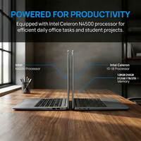 Notebook Aziendale OEM 14 Pollici, 16GB RAM, 512GB SSD, IPS FHD, Intel Core M3 7Y30, Schermo Touch 1080P, Computer Portatile