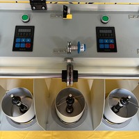 Máquina de torsión y lana, bobinadora de hilo