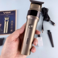 Vgr V-991 T Lame Zero Cut Machine Sans Fil Barbier Électrique Rechargeable Professionnel Tondeuse à cheveux Pour Hommes