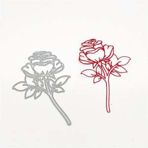 Troqueles para la fabricación de joyas, Mini bolsa de Metal grueso, cortador Manual de <span class=keywords><strong>goma</strong></span> <span class=keywords><strong>Eva</strong></span>, moldes de papel, cuchillas de cuero para hacer flores en tela - Product Image 2