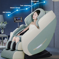Meilleur vendeur 2024, fauteuil de massage, fauteuil de massage électrique à points fixes, massage complet du corps, fauteuil de massage à gravité zéro, abordable