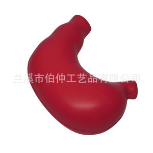 Pelota de Espuma de PU con Simulación de Presión de Estómago, Color Rojo, para Niños, Alivio del Estrés, Pelota de Yoga - Product Image 3