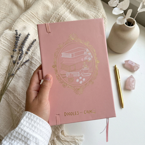 LABON Diario de Lectura Personalizado Rosa, Registro de Reseñas, Regalo para Amantes de los Libros, Cuaderno de Notas con Clasificación, Tapa Dura - Product Image 2