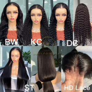 Nouvelles Perruques Sans Colle en Cheveux Humains 13x4 13x6 Cheveux Indiens Bruts <span class=keywords><strong>Perruque</strong></span> Lace Front Full HD 4x4 5x5 6x4 Fermeture Lace Perruques Sans Colle Pour Femmes Noires - Product Image 4