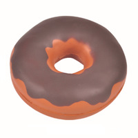 Balle anti-stress souple en forme de gâteau de lune en PU, jouets anti-stress, vente en gros, jouets anti-stress alimentaires promotionnels, jouets personnalisés pour cadeaux