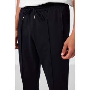 Pantalones Deportivos Azul Marino para Hombre, Cintura Elástica, Tela Transpirable Informal - Product Image 3