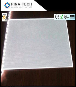 Rina Tech Double-Sided PMMA <b>Light</b> Guide <b>Panel</b> with Diffuser Reflective film Optical assembly for Mall Recessed <b>Panel</b> <b>Light</b> - Product Image 2