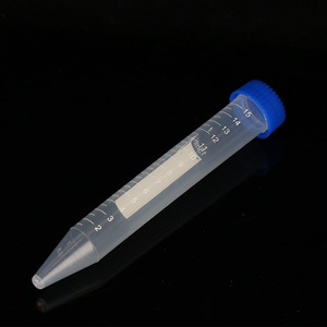 Pointed Bottom Centrifuge <b>Tubes</b> 15ml Screw Cap <b>Plastic</b> Laboratory Consumables For Hospital Use - Product Image 1