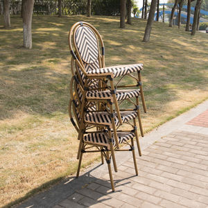 Meubles de patio extérieur Chaise en rotin de style français Chaises de bistrot <span class=keywords><strong>parisien</strong></span> <span class=keywords><strong>Paris</strong></span> Cafe - Product Image 5