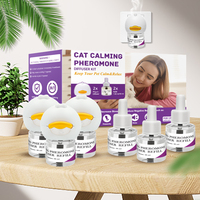 Achats en ligne : Kit apaisant 4 en 1 efficace pour chats, diffuseur de phéromones, soulagement de l'anxiété, lutte contre l'agressivité, réduction du stress, 90 jours