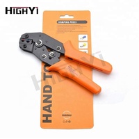 Herramientas de crimpado manual SN-0725/ SNA-0725 para terminales y conectores aislados de 0.5-2.5mm2, 22-14AWG