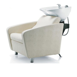 Modern Stainless Steel Salon Furniture <b>Set</b> for Hair Salon Includes <b>Barber</b> Chair Trolley Shampoo Bed-Commercial Grade Durable - Product Image 5