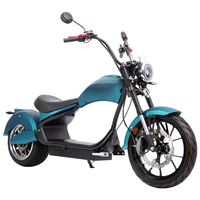 Citycoco Loyal de 4000W, Potente Motocicleta Eléctrica de Dos Ruedas, Scooter Eléctrico con Batería de Litio de Largo Alcance
