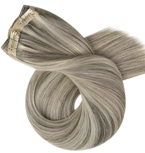 Chất lượng hàng đầu Nga tóc vàng kết hợp màu sắc ban nhạc clip trong phần mở rộng tóc 100% thực sự con người tóc mở rộng - Product Image 3