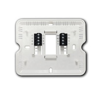 Termostato de habitación digital de ahorro de energía 1 calor/1 frío sin programación con pantalla LCD retroiluminada