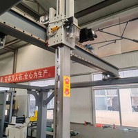 Robot de peinture par pulvérisation sur portique, bras robotique pneumatique et à servomoteur, spécifications personnalisables