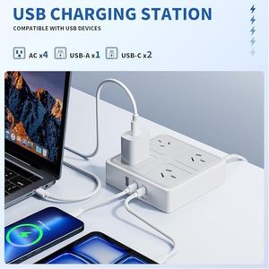 Customizable Logo 1.5M Wire 2500W AU Standard Power Extension Board <b>with</b> Surge Protection - Product Image 5