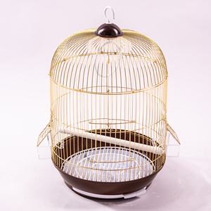 Vendita diretta della fabbrica portatile grande gabbia per uccelli pappagallo da riproduzione in metallo ornamentale canarino gabbia per uccelli - Product Image 5