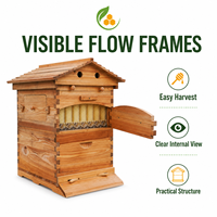 Ruche à miel auto-écoulante en bois, extraction automatique du miel, sans déranger les abeilles, fournitures d'apiculture pour les apiculteurs débutants