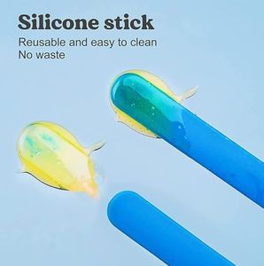 Timesri 1 सेट सिलिकॉन रेसिन मापने वाले कप किट डिय उपकरण सेट ट्रेंडी एक्सेसरीज़ हैंड क्राफ्ट डिडी मापने वाला कप - Product Image 2