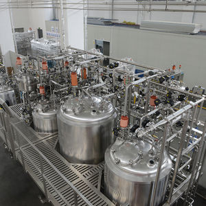 실험실 파일럿 스케일용 50L 100L 200L 스테인레스 스틸 효모 효소 발효 탱크 생물 산업 발효 장비 - Product Image 6