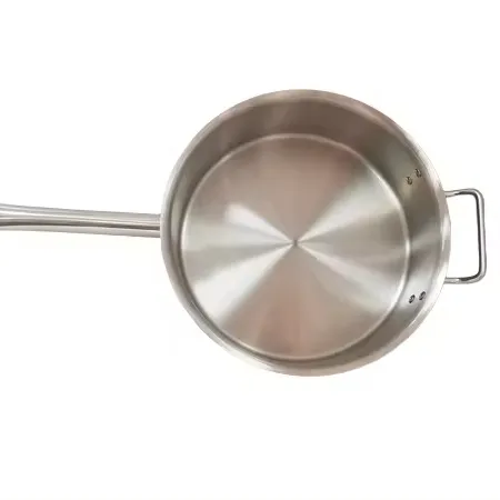 Fabbrica di alta qualità in acciaio inox cibo pentola cibo multiuso utensili da cucina salsa Pan