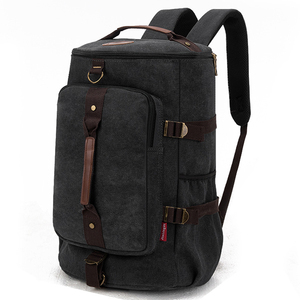 Zaino Vintage in Tela Personalizzato di Grande Capacità, Borsa Resistente per Studenti Universitari, Equitazione, Campeggio, Viaggi ed Escursioni - Product Image 2