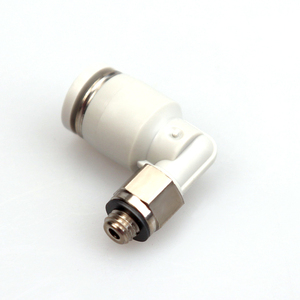 Gran oferta, codo de ajuste neumático de <span class=keywords><strong>pl</strong></span>ástico <span class=keywords><strong>PL</strong></span>, rosca macho, juntas de conexión rápida, accesorio neumático de conexión de empuje de alta calidad, China - Product Image 6