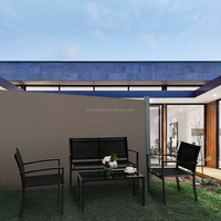 Paravent rétractable pliable d'extérieur, mur vertical, balcon, terrasse, jardin, patio, auvent latéral pour patio
