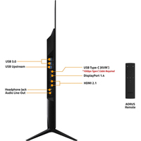 GIGABYTE AORUS FO48U 48 pouces 4K OLED 3840x2160 120Hz 1ms GTG KVM moniteur de jeu avec USB type-c Support AMD FreeSync Premium