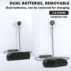 Bicicleta Eléctrica Hidoes B9 en Stock en Reino Unido y UE, Entrega Rápida, Motores Dobles, 7 Velocidades, Llantas Gruesas de 20 Pulgadas - Product Image 3