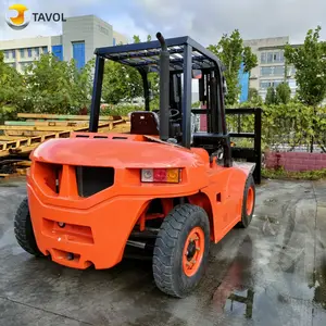 Two Four Wheel Drive Diesel Forklift All off Terrain Hydraulic Lifting 5 ton 5T 3M 4.5M 6M 7M Diesel Forklift 5ton.