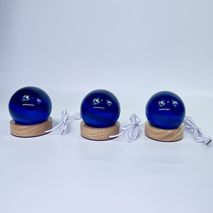 Hiện đại 3D phát quang bầu trời đầy sao năng lượng mặt trời bóng thủy tinh dẫn ánh sáng ban đêm cho phòng ngủ trang trí Plug-in cung cấp điện - Product Image 4