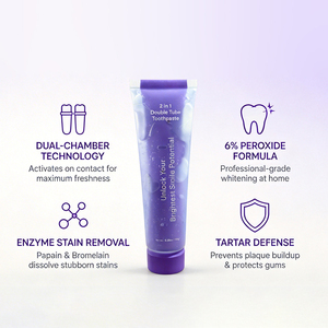 <span class=keywords><strong>Dentifrice</strong></span> blanchissant <span class=keywords><strong>au</strong></span> <span class=keywords><strong>peroxyde</strong></span> <span class=keywords><strong>d</strong></span>'<span class=keywords><strong>hydrogène</strong></span> à 6 %, 100 g, pour dents sensibles, avec logo personnalisé, soin buccal premium - Product Image 5