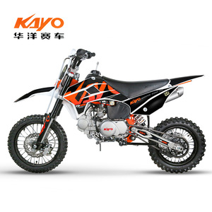 Moto tout-terrain KAYO TD125 d'origine, 125 cm³, moto de cross pour adultes et adolescents, fiable, à essence, pour la conduite sur sentier - Product Image 2