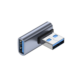 Adattatore USB 3.2 Gen 1 Type-C Maschio-Femmina a U, Convertitore ad Alta Velocità 10Gbps, Angolo a 90 Gradi a <span class=keywords><strong>L</strong></span> - Product Image 5