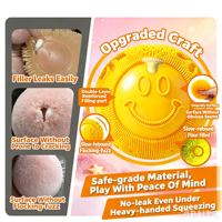 Bestseller transfrontalier Squishies anti-stress à récupération lente en forme de cube de glace, méduse et bloc de fromage (en caoutchouc thermoplastique)