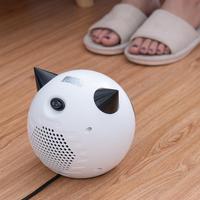 Mini radiateur électrique de bureau pour dortoir, petit diable mignon de dessin animé, chauffe-mains et pieds