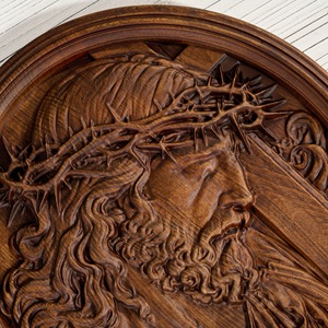 Plaque Cadeau en Bois Scène <span class=keywords><strong>de</strong></span> Nativité, Souvenir <span class=keywords><strong>de</strong></span> la Nativité <span class=keywords><strong>de</strong></span> Jésus Sculpté à la Main, Souvenir <span class=keywords><strong>de</strong></span> Noël Chrétien en Gros - Product Image 4