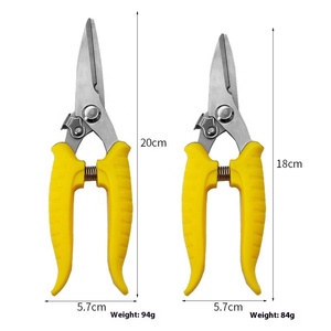 Ciseaux multifonctionnels en <span class=keywords><strong>acier</strong></span> inoxydable de qualité industrielle Sécateur de jardinage à bord lisse de 7 pouces Outils de jardinage pour le bricolage - Product Image 4